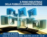 Giornata Studio all'Università del Salento: "Il Piano...