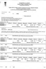 Lecce, Aduc: attenti all'avviso della Tarsu, non ignoratelo