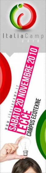 ItaliaCamp 2010: l'innovazione sociale sale dal Sud. Il 20 novembre a...