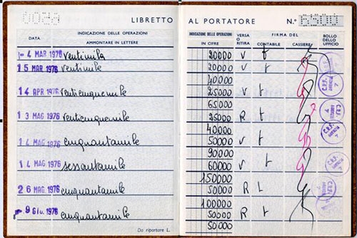 Libretto al portatore