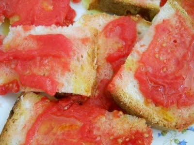 Pane olio e pomodoro