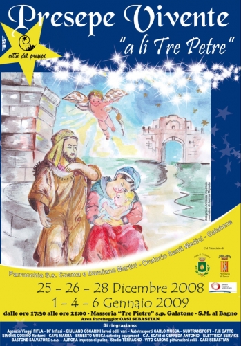 A Galatone, come ogni anno torna il Presepe Vivente