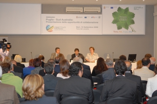Puglia-Sud Australia: presentazione delle opportunità di...