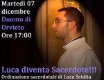 Luca Seidita, diacono di Matino, si è ucciso a Orvieto
