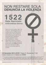 Giornata Internazionale contro la Violenza sulle Donne, iniziativa...