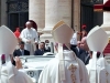 Il saluto del Papa ai cardinali nel giorno della Beatificazione dei Martiri di Otranto